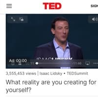 #Whats your favorite TED talk?